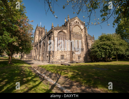 East facade and South side of Halifax Minster Stock Photo