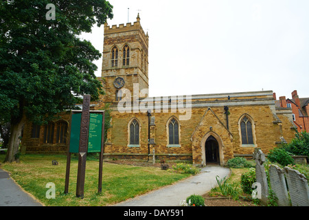 St Giles Church Northampton Northamptonshire  UK Stock Photo