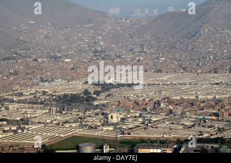 El agustino district,Lima city. Peru. Stock Photo