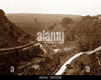 Middleton Dale Old Lead Mines early 1900s Stock Photo