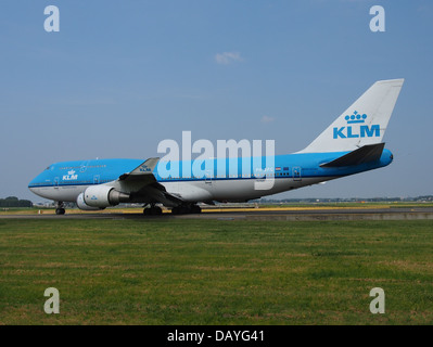 PH-BFG KLM Royal Dutch Airlines Boeing 747-406 3 Stock Photo