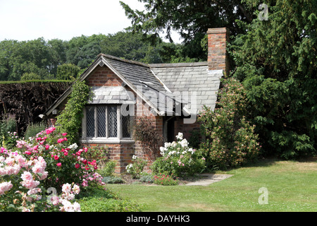 Tea house Arley hall Stock Photo