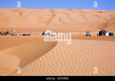 The Sharqiya (Wahiba) Sands, between Muscat and Sur, central Oman Stock Photo