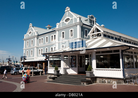 Den Anker restaurant, Victoria & Alfred Waterfront, Cape Town, South Africa Stock Photo