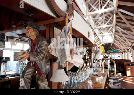 Den Anker restaurant, Victoria & Alfred Waterfront, Cape Town, South Africa Stock Photo