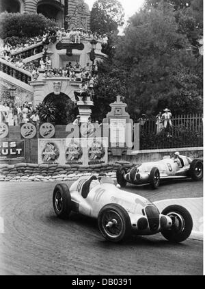 sport, car racing, Grand Prix of Monaco, 8.8.1937, Additional-Rights-Clearences-Not Available Stock Photo