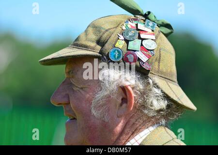 Alcester, Warwickshire. 22nd July, 2013. Mike Farquhar of Ledbury at the CLA Game Fair, Ragley Hall, Alcester, Warwickshire, 19,20,21st July. Photo by John Robertson, 2013. © John Robertson/Alamy Live News Stock Photo