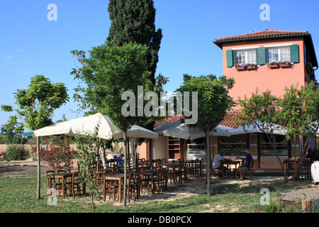 Taverna Tipica Veneziana at Torcello Island Stock Photo