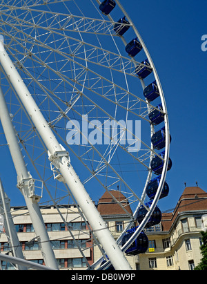 Sziget eye ferris wheel Budapest Hungary Stock Photo