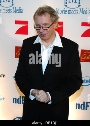 German actor Ludwig Pistor arrives for the 'Movie meets Media' party in Hamburg, Germany, 03 December 2007. The famous Atlantic hotel hosted the guests from showbiz, media and economy. Photo: Wolfgang Langenstrassen Stock Photo