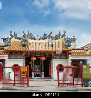 Leong San Buddhist Temple. Little India, Singapore. Stock Photo