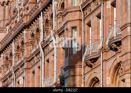 An abstract view of Manchester Midland Hotel in the city centre.