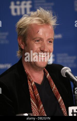 British actor Rhys Ifans attends the press conference of 'Anonymous' during the Toronto International Film Festival, TIFF, at Bell Lightbox in Toronto, Canada, on 11 September 2011. Photo: Hubert Boesl Stock Photo