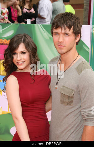 Erin Sanders Nickelodeon's 2011 Kids Choice Awards held at USC's Galen Center Los Angeles, California - 02.04.11 Stock Photo