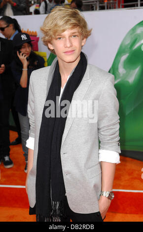 Cody Simpson Nickelodeon's 2011 Kids Choice Awards held at USC's Galen Center  Los Angeles, California - 02.04.11 Stock Photo