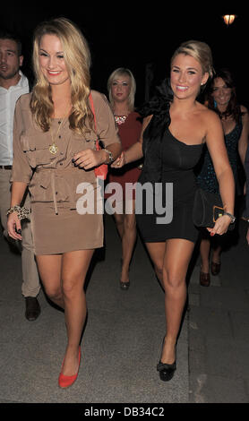 The Only Way Is Essex' stars Samantha Faiers and Billie Faiers arriving ...