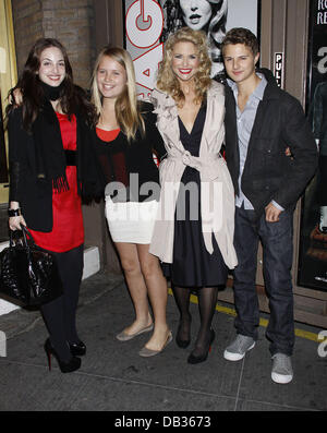 Alexa Ray Joel, Sailor Lee Brinkley Cook, Christie Brinkley and Jack Paris Brinkley Cook World-Renowned Supermodel Christie Brinkley makes her Broadway stage debut as Roxie Hart in the Broadway musical production of 'Chicago' at the Ambassador Theatre - D Stock Photo