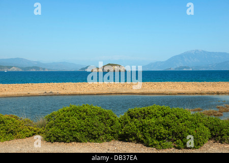 Türkei, Provinz Mugla, Göcek, Insel Yassici Stock Photo