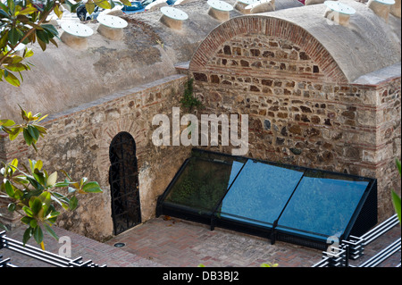 Arab Bath 12-13th century. Plaza de la Paz. Ceuta . Spain. Stock Photo
