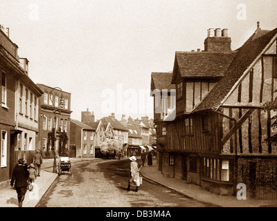 Hertford St. Andrew's Street early 1900s Stock Photo