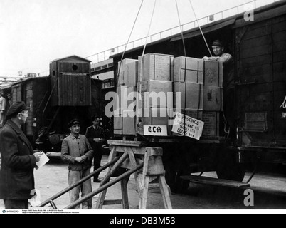 European Recovery Program postwar period, Marshall Plan (European Recovery Program, ERP), 1948 ...