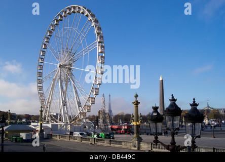 Europe, France, Paris, Place de la Concorde Stock Photo