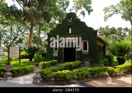 Hermitage of Our Lady of La Leche, St. Augustine, Florida USA Stock Photo