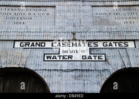 Grand Casemates Gate, Gibraltar Stock Photo