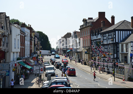 High Street, Ledbury, Herefordshire, England, United Kingdom Stock Photo