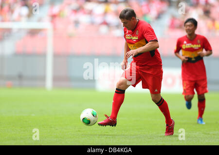 Nagoya, Japan. 22nd , 2013. Dragan Stojkovic (Grampus OB) Football / Soccer : Nagoya Grampus Legend Match at Toyota Stadium in Nagoya, Japan . Credit:  Kenzaburo Matsuoka/AFLO/Alamy Live News Stock Photo