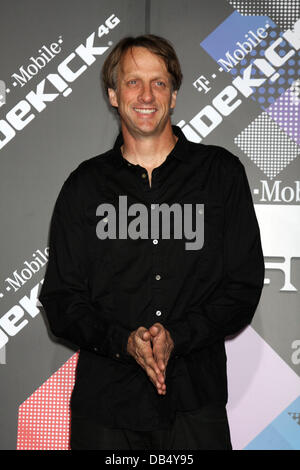 Tony Hawk T-Mobile Launch Party of the new Sidekick 4G held at Private Lot by Beverly Hilton hotel Los Angeles, California - 20.04.11 Stock Photo