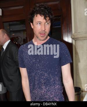 Aidan Gillen The opening night of 'The Big Fellah' play at The Gaiety Theatre - Arrivals Dublin, Ireland - 21.04.11. Stock Photo