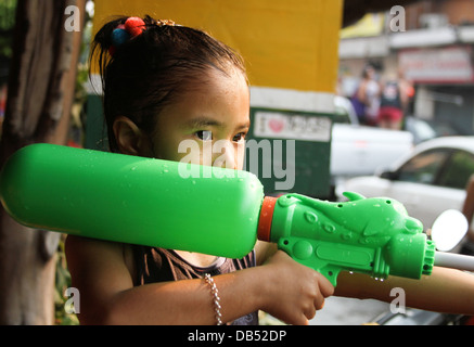 Thailand Songkran  festival Stock Photo