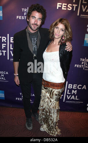 Bryn Mooser and Dawn Olivieri 2011 Tribeca Film Festival - One For All Shorts Program - Arrivals New York City, USA - 22.04.11 Stock Photo