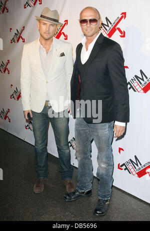 Matt Goss and Luke Goss Lionsgate presents 'Blood Out' BluRay & DVD Release party and Special Screening held at The DGA Theatre West Hollywood, California - 25.04.11 Stock Photo