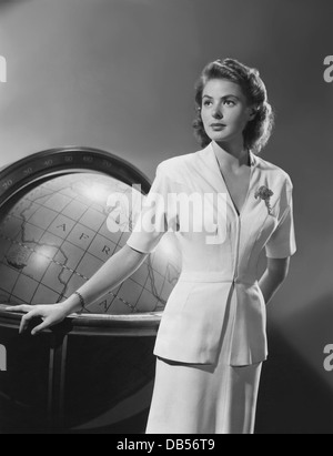 CASABLANCA Warner Bros., 1942. Directed by Michael Curtiz. With Ingrid Bergman Stock Photo