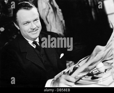 CITIZEN KANE RKO Radio Pictures, Inc., 1941. Directed by Orson Welles. With Orson Welles Stock Photo