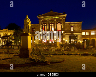 Casino at Luitpold Park in Bad Kissingen, Lower Franconia, Bavaria, Germany Stock Photo