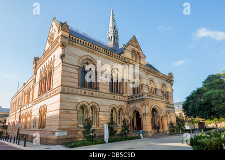 The University of Adelaide's Mitchell building on the North Terrace campus in downtown Adelaide. Stock Photo