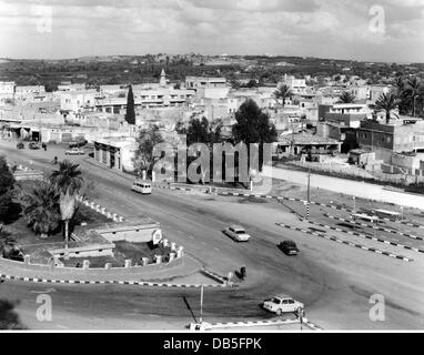 geography / travel, Palestine, Gaza, city views / cityscapes, view of parts of the city, 1970, Additional-Rights-Clearences-Not Available Stock Photo