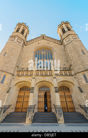 The University of Adelaide's Bonython Hall on the North Terrace campus in downtown Adelaide. Stock Photo