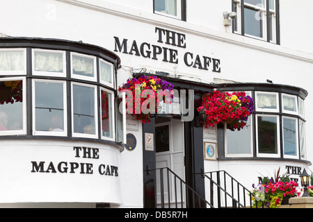 The Magpie Cafe, Whitby, North Yorkshire, England, UK. Stock Photo