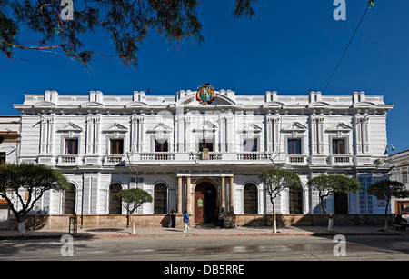 Sucre Bolivia Colonial Building Plaza 25 De Mayo Stock Photo - Alamy