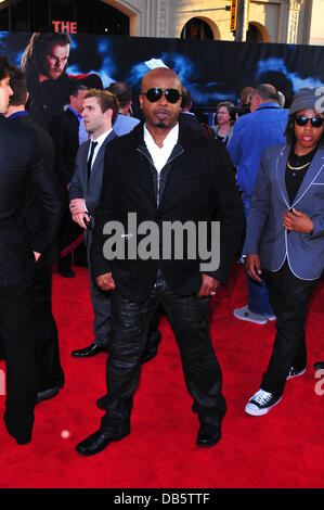 MC Hammer Los Angeles Premiere of 'Thor' held at the El Capitan theatre- Arrivals Hollywood, California - 02.05.11 Stock Photo