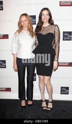 Stella McCartney, Liv Tyler at the Stella McCartney Personal Appearance shop launch - Arrivals. New York City, USA - 04.05.11 Stock Photo