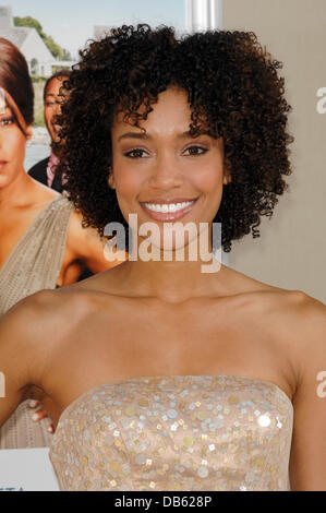 Annie Ilonzeh Los Angeles premiere of 'Jumping The Broom' held at the ArcLight Cinema in Hollywood Los Angeles, California - 04.05.11 Stock Photo