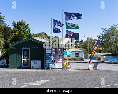 dh Taupo Harbour TAUPO NEW ZEALAND Lake Taupo cruising trip booking office Stock Photo