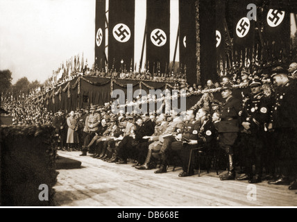 National Socialism, architecture, 'Haus der Deutschen Kunst', Munich, laying the cornerstone, 15.10.1933, , Additional-Rights-Clearences-Not Available Stock Photo