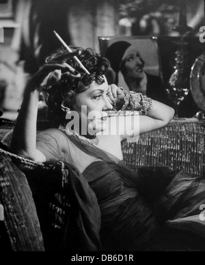 SUNSET BOULEVARD Paramount, 1950. Directed by Billy Wilder. With Gloria Swanson Stock Photo