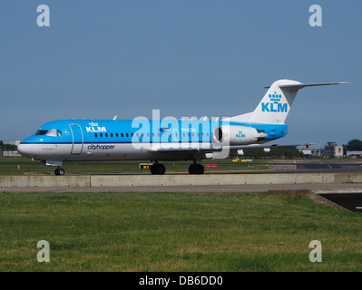 PH-KZM KLM Cityhopper Fokker F70 - cn 11561 - 1 Stock Photo